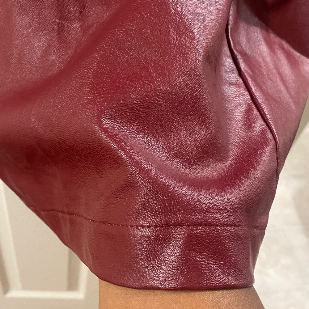 wild fable Burgundy Satin Slip Mini Dress - Picture 5 of 5